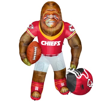 Kansas City Chiefs Inflatable Big Footballer