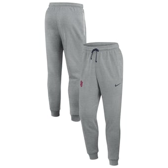 Men's Nike Heather Gray St. John's Red Storm Basketball Practice Dri-FIT Taper Sweatpants