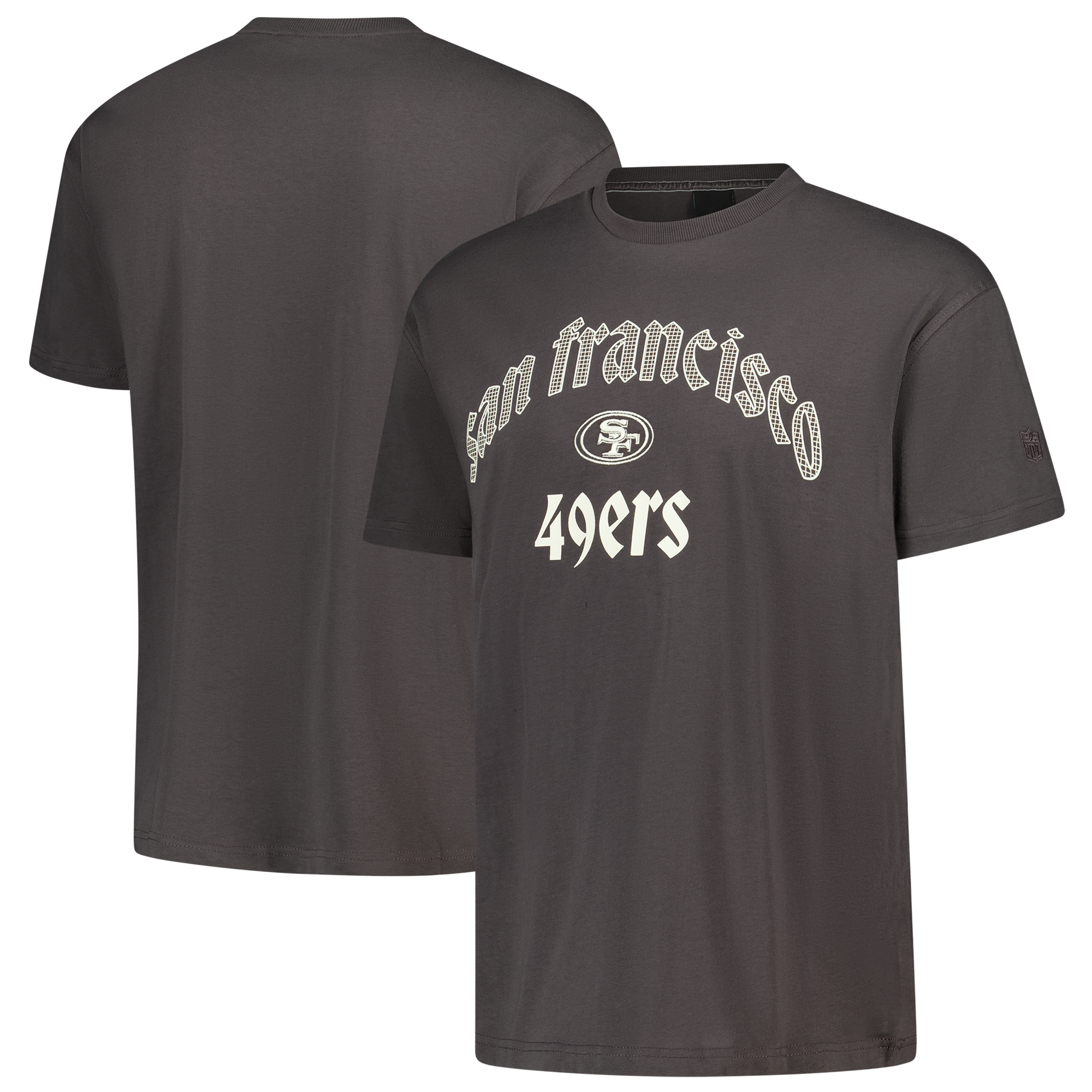 San Francisco 49ers Elements Super Soft Short Sleeve T-Shirt - Classic Pewter - Mens
