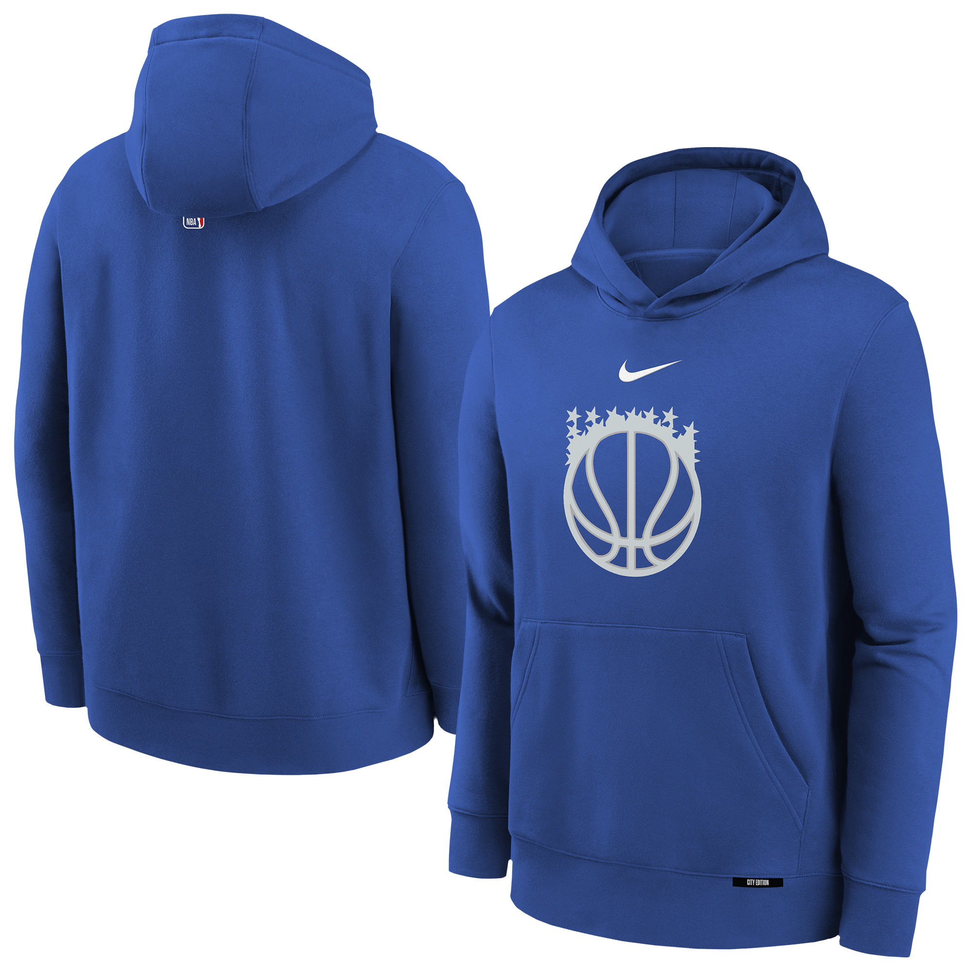 Youth Nike Royal Orlando Magic 2025/26 City Edition Club Fleece Pullover Hoodie