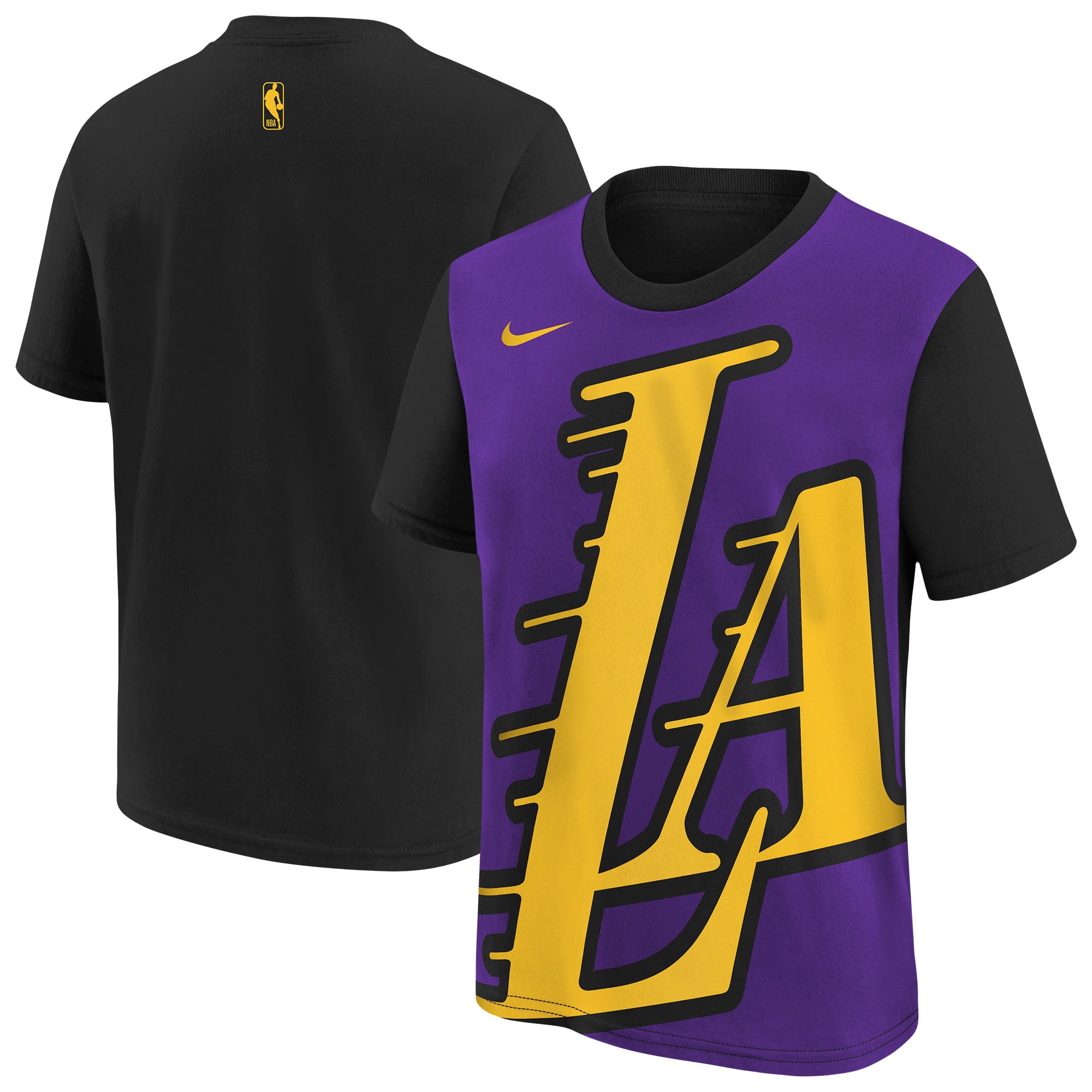 Youth Nike Purple/Black Los Angeles Lakers 2025/26 City Edition Max90 T-Shirt