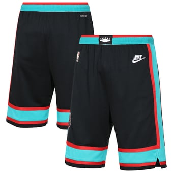 Youth Nike  Black Memphis Grizzlies Hardwood Classics Dri-FIT Swingman Shorts
