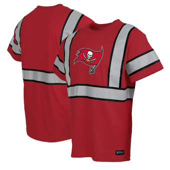 Men's Red Tampa Bay Buccaneers Safety Heavyweight T-Shirt