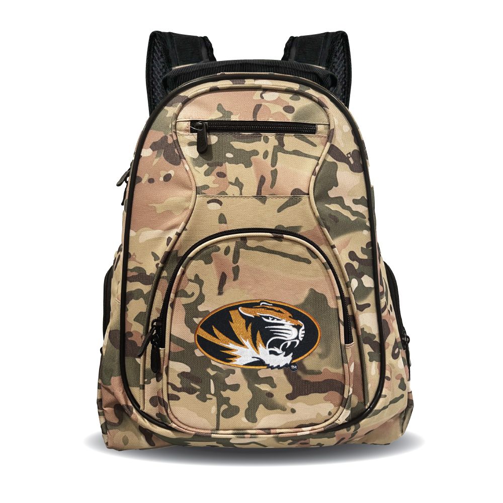 MOJO Missouri Tigers 19″ Camo Premium Laptop Backpack MOJO Missouri Tigers 19″ Camo Premium Laptop Backpack