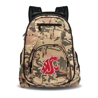 MOJO Washington State Cougars 19" Camo Premium Laptop Backpack
