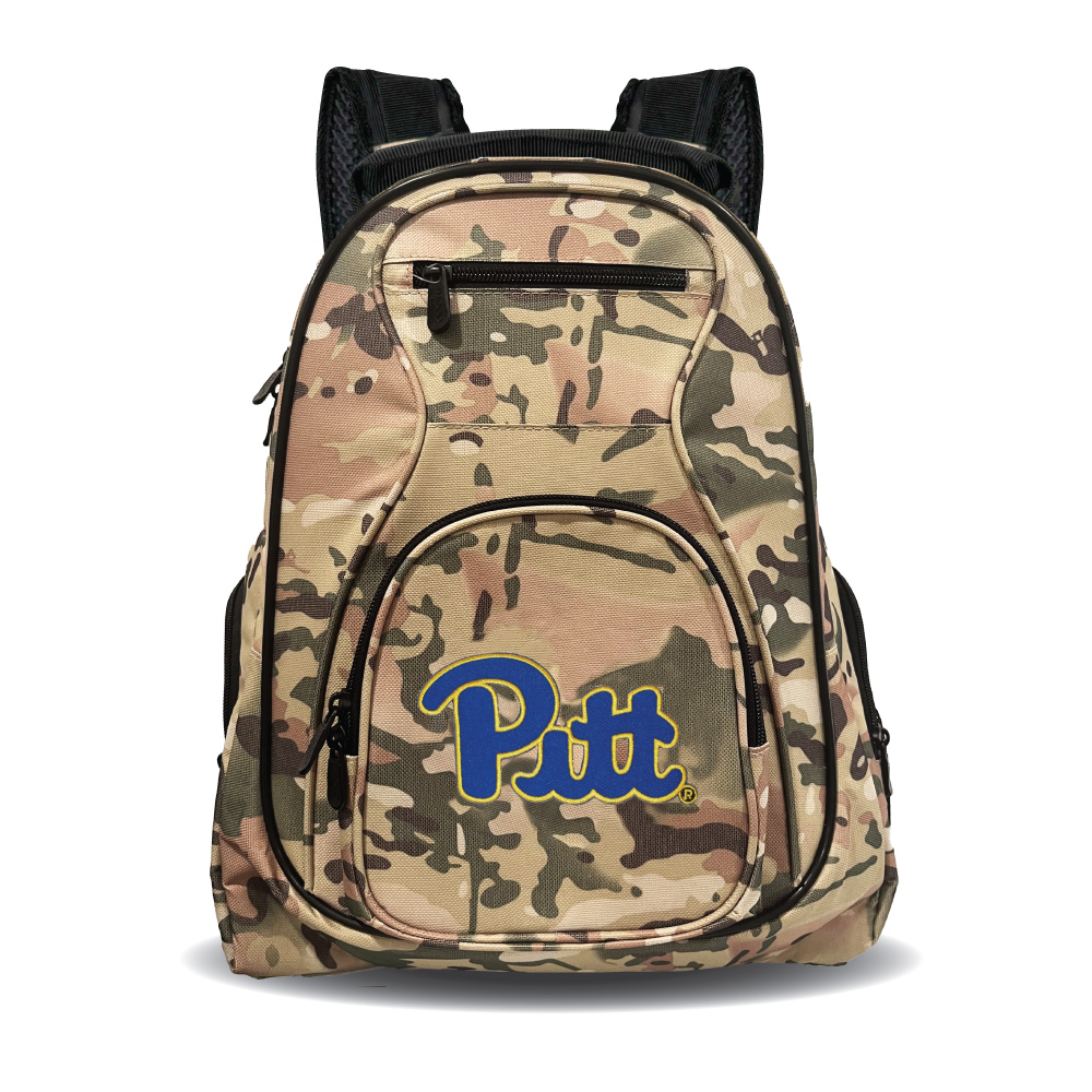 MOJO Pitt Panthers 19" Camo Premium Laptop Backpack