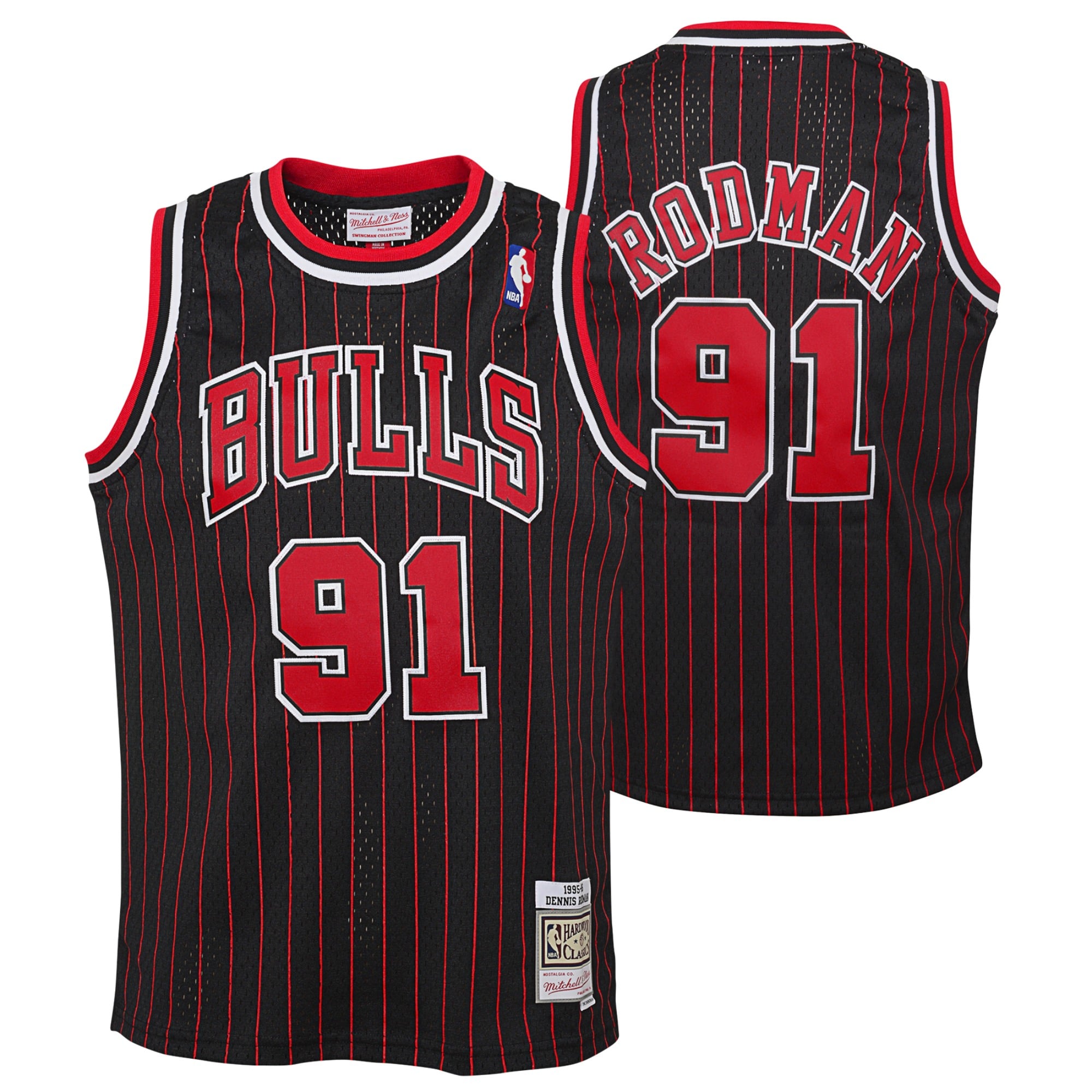 Chicago Bulls Mitchell & Ness Hardwood Classic Ausweichtrikot – Jugendliche