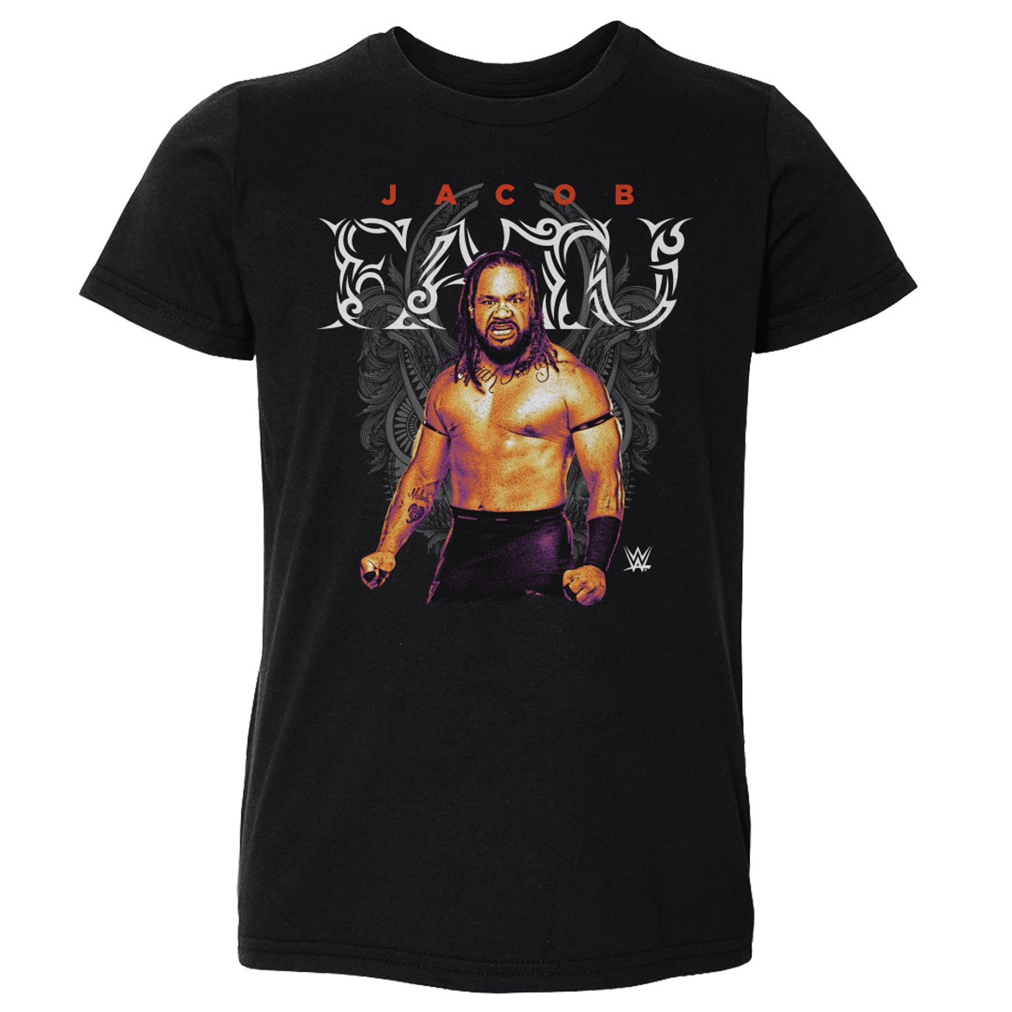Toddler 500 Level Black Jacob Fatu Tribal T-Shirt