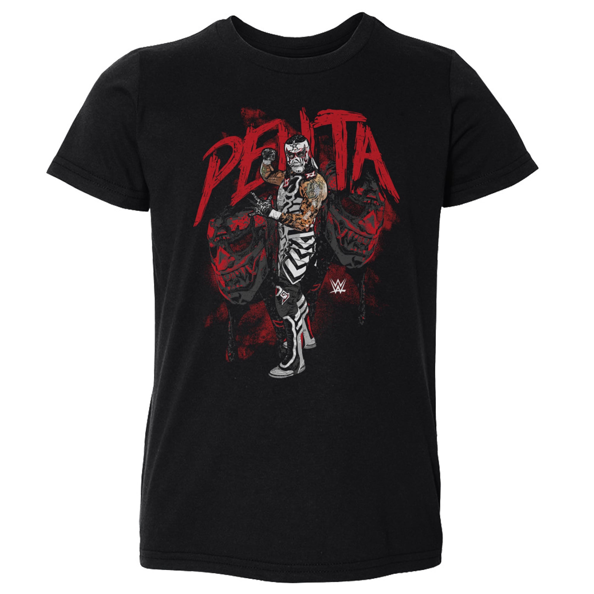 Toddler 500 Level Black Penta Grunge Pose T-Shirt