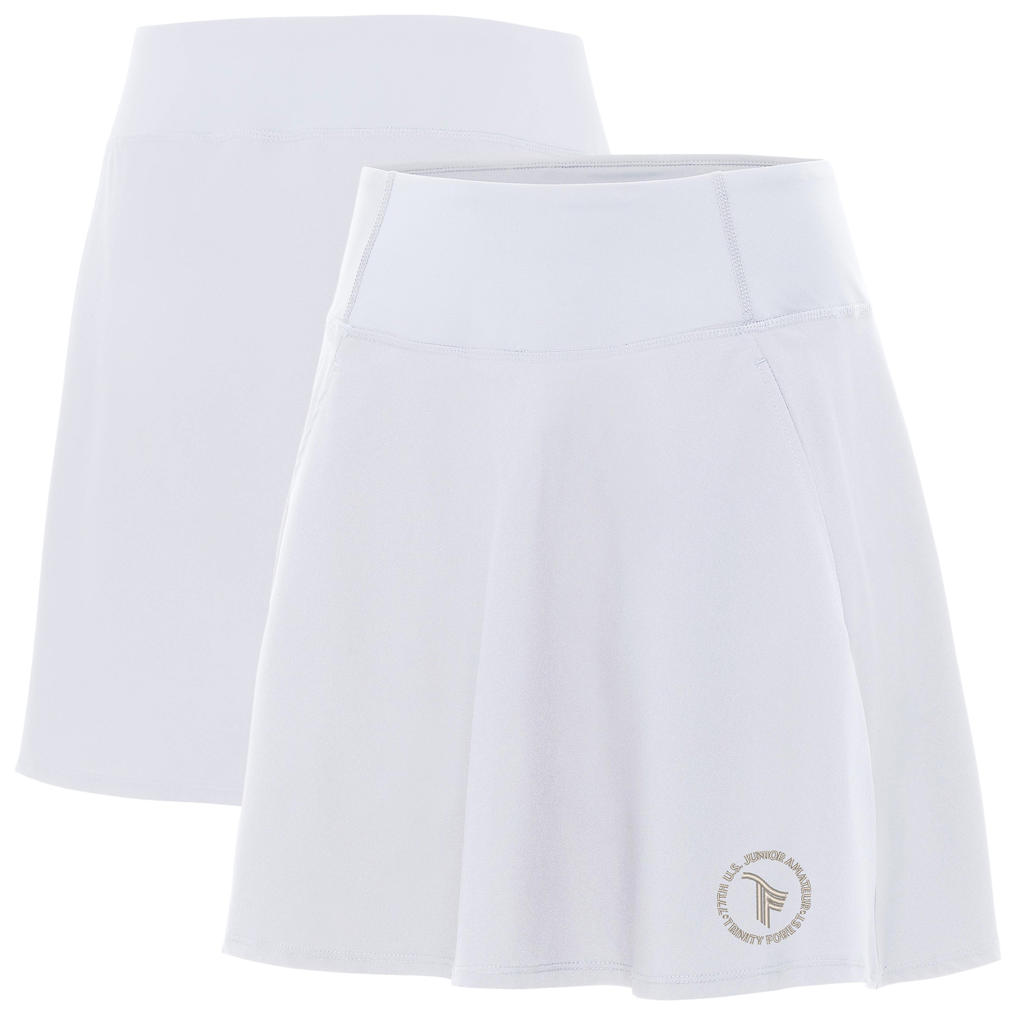 Women’s 2025 U.S. Junior Amateur Antigua White Chip Skort