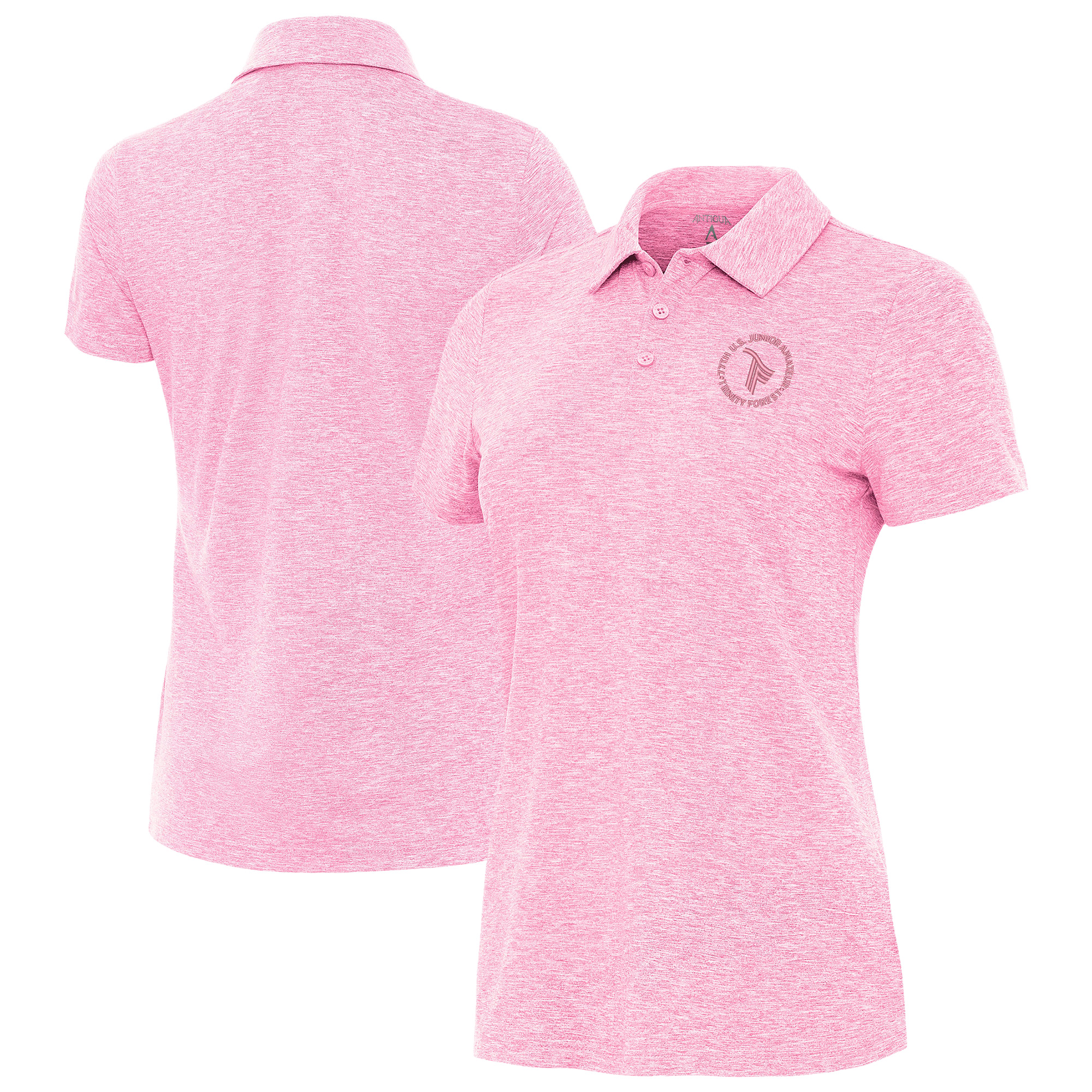Women’s 2025 U.S. Junior Amateur Antigua Pink Matter Polo Women’s 2025 U.S. Junior Amateur Antigua Pink Matter Polo