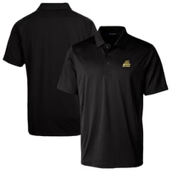 Men's Cutter & Buck Black Bryant Bulldogs Prospect Eco Textured Stretch Recycled Polo