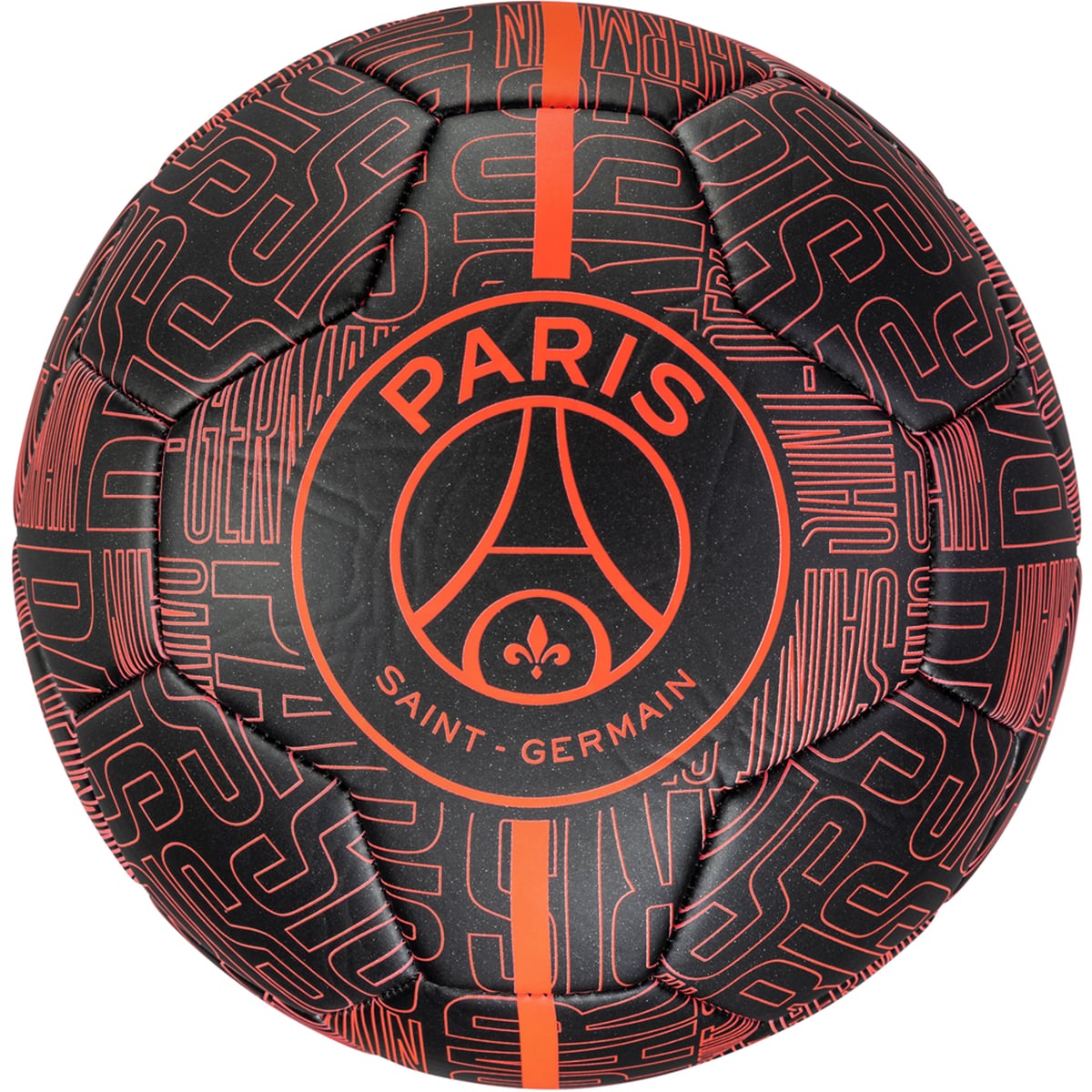 Ballon de football Paris Saint-Germain métallisé - Rouge - Taille 5