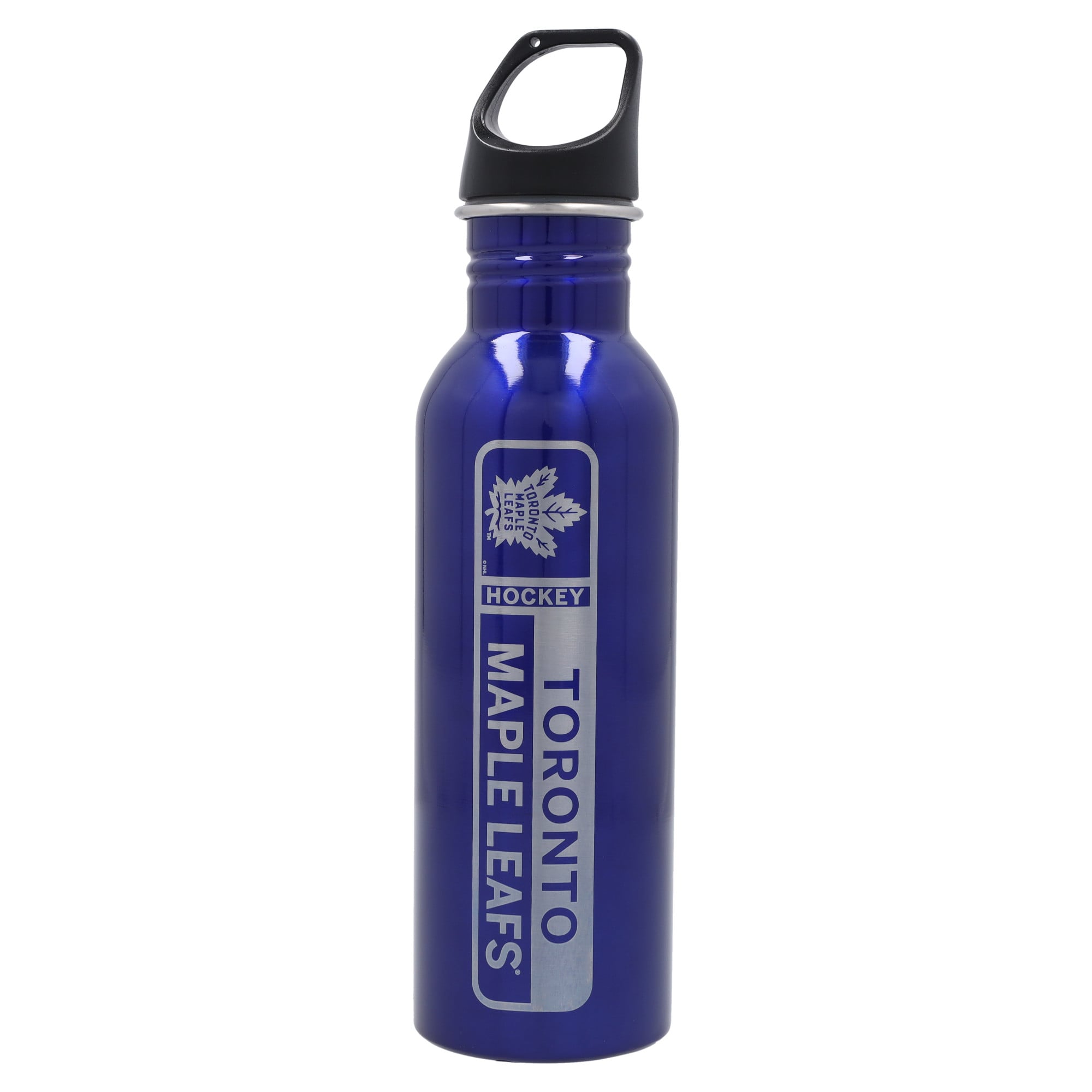 Toronto Maple Leafs 26oz. Lasered Blue Stainless Steel Water Bottle