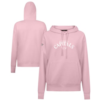 Women's Levelwear  Light Pink Washington Capitals Mother's Day Adorn Arched Pullover Hoodie