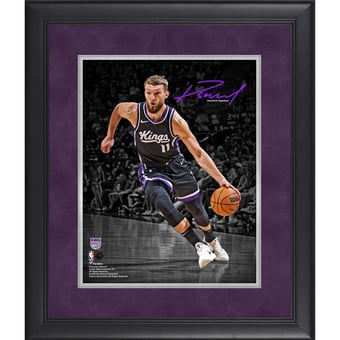 Domantas Sabonis Sacramento Kings Facsimile Signature Framed 11" x 14" Spotlight Photograph
