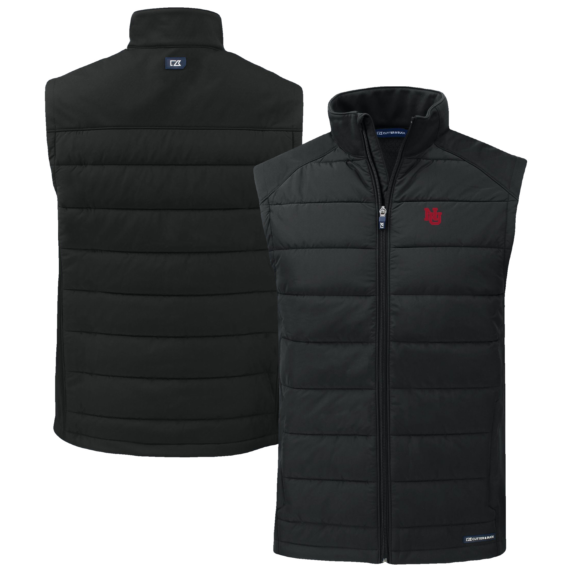 Men’s Cutter & Buck Black Nebraska Huskers Evoke Hybrid Eco Softshell Recycled Full-Zip Vest Men’s Cutter & Buck Black Nebraska Huskers Evoke Hybrid Eco Softshell Recycled Full-Zip Vest