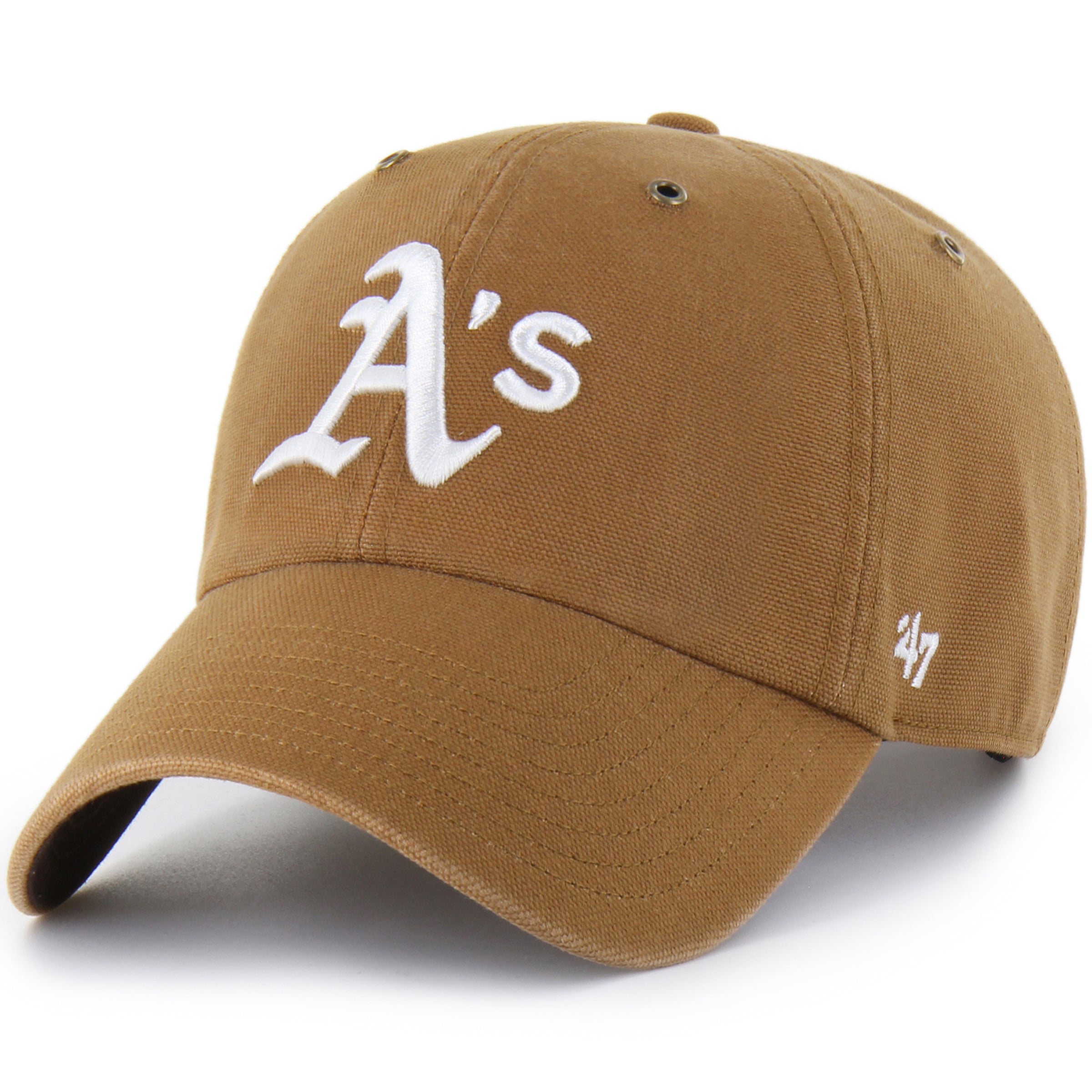 Men's Carhartt x '47  Brown Athletics Clean Up Adjustable Hat