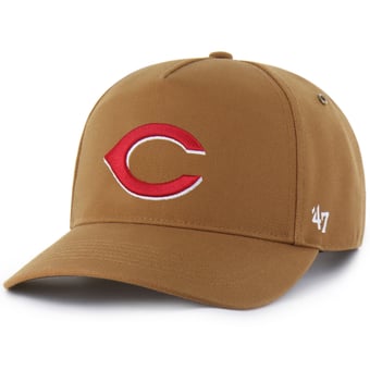 Men's Carhartt x '47  Brown Cincinnati Reds Hitch Adjustable Hat