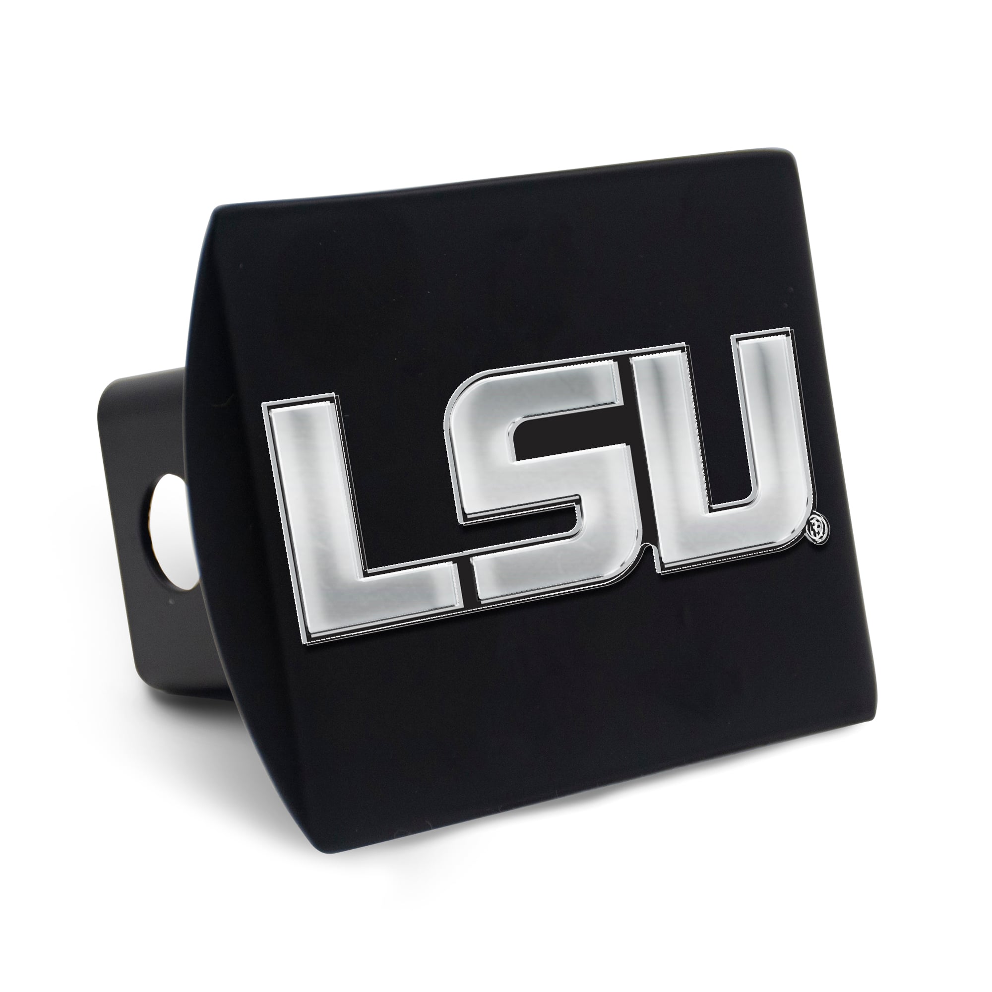 WinCraft LSU Tigers Premium Metal Chrome Logo Hitch Cover