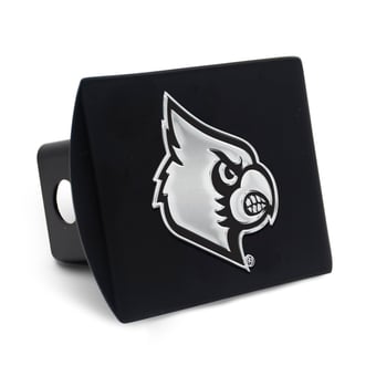 WinCraft Louisville Cardinals Premium Metal Chrome Logo Hitch Cover