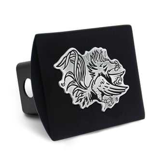 WinCraft South Carolina Gamecocks Premium Metal Chrome Logo Hitch Cover