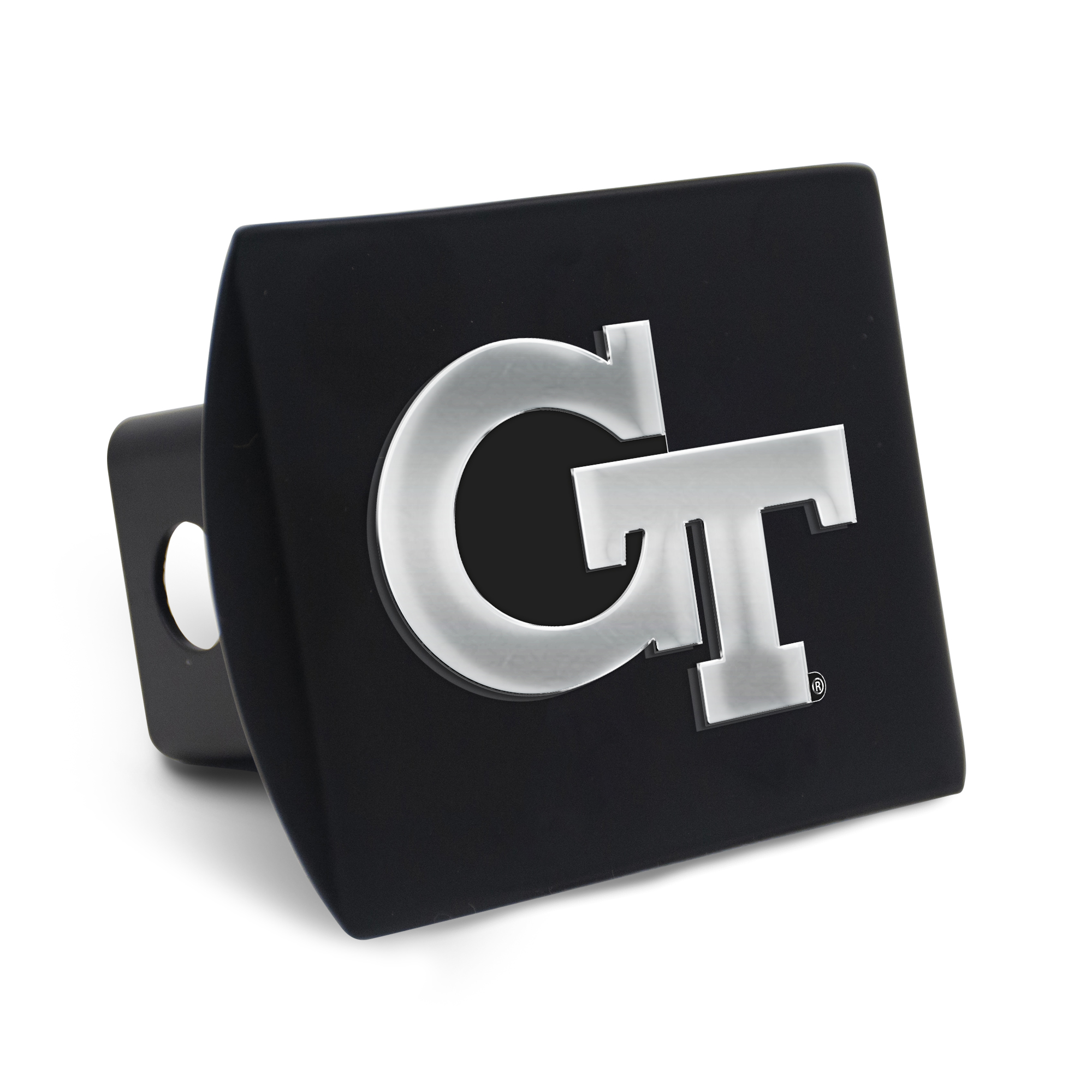 WinCraft Georgia Tech Yellow Jackets Premium Metal Chrome Logo Hitch Cover