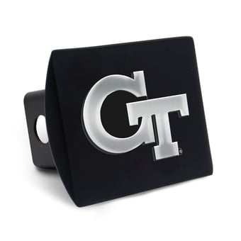 WinCraft Georgia Tech Yellow Jackets Premium Metal Chrome Logo Hitch Cover