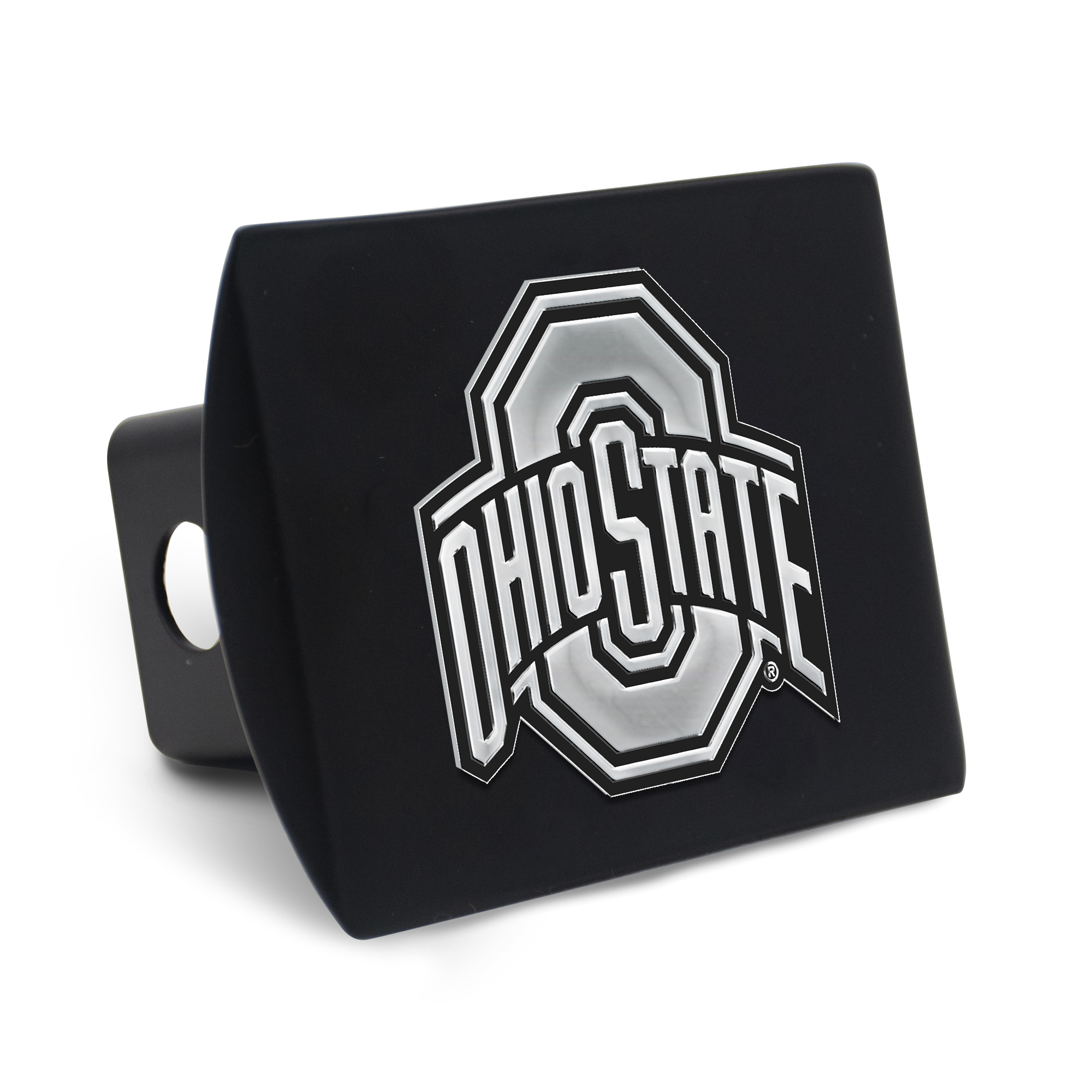 WinCraft Ohio State Buckeyes Premium Metal Chrome Logo Hitch Cover