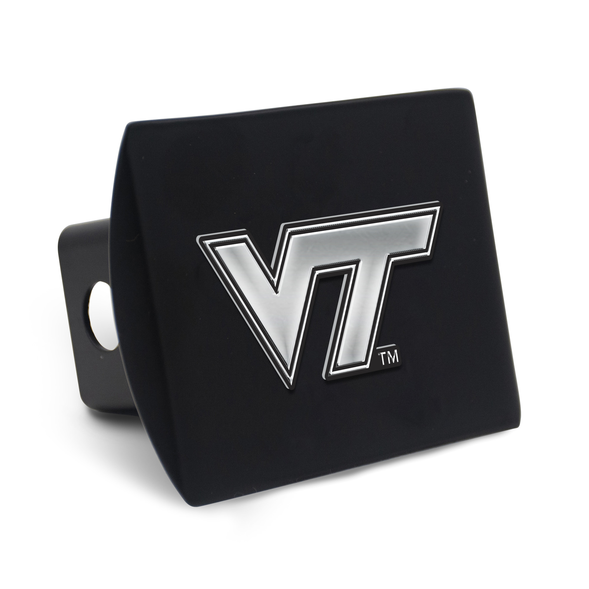 WinCraft Virginia Tech Hokies Premium Metal Chrome Logo Hitch Cover