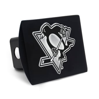 WinCraft Pittsburgh Penguins Premium Metal Chrome Logo Hitch Cover