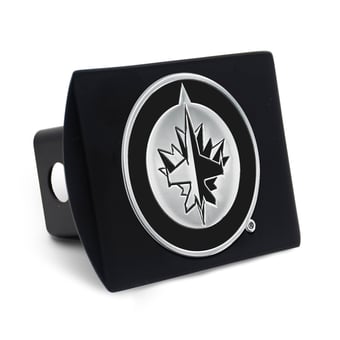 WinCraft Winnipeg Jets Premium Metal Chrome Logo Hitch Cover