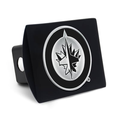 WinCraft Winnipeg Jets Premium Metal Chrome Logo Hitch Cover