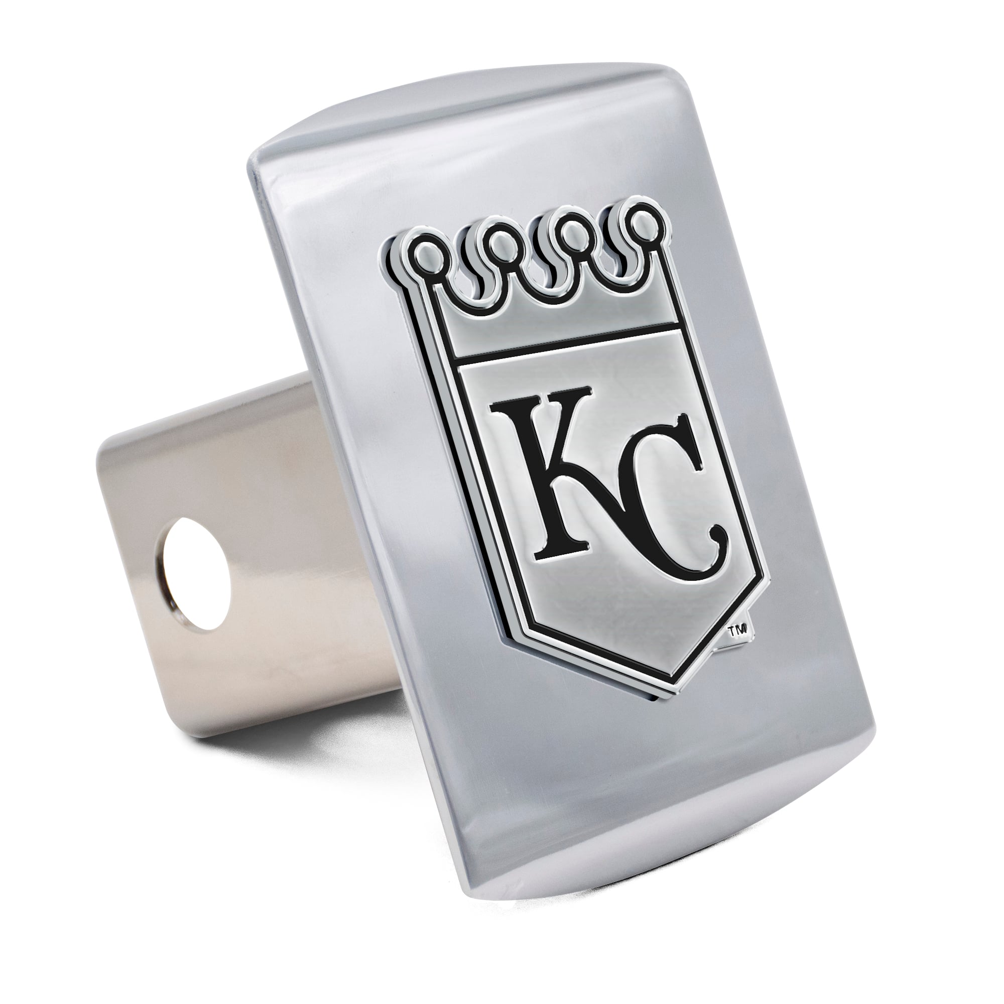 WinCraft Kansas City Royals Premium Metal Chrome Hitch Cover