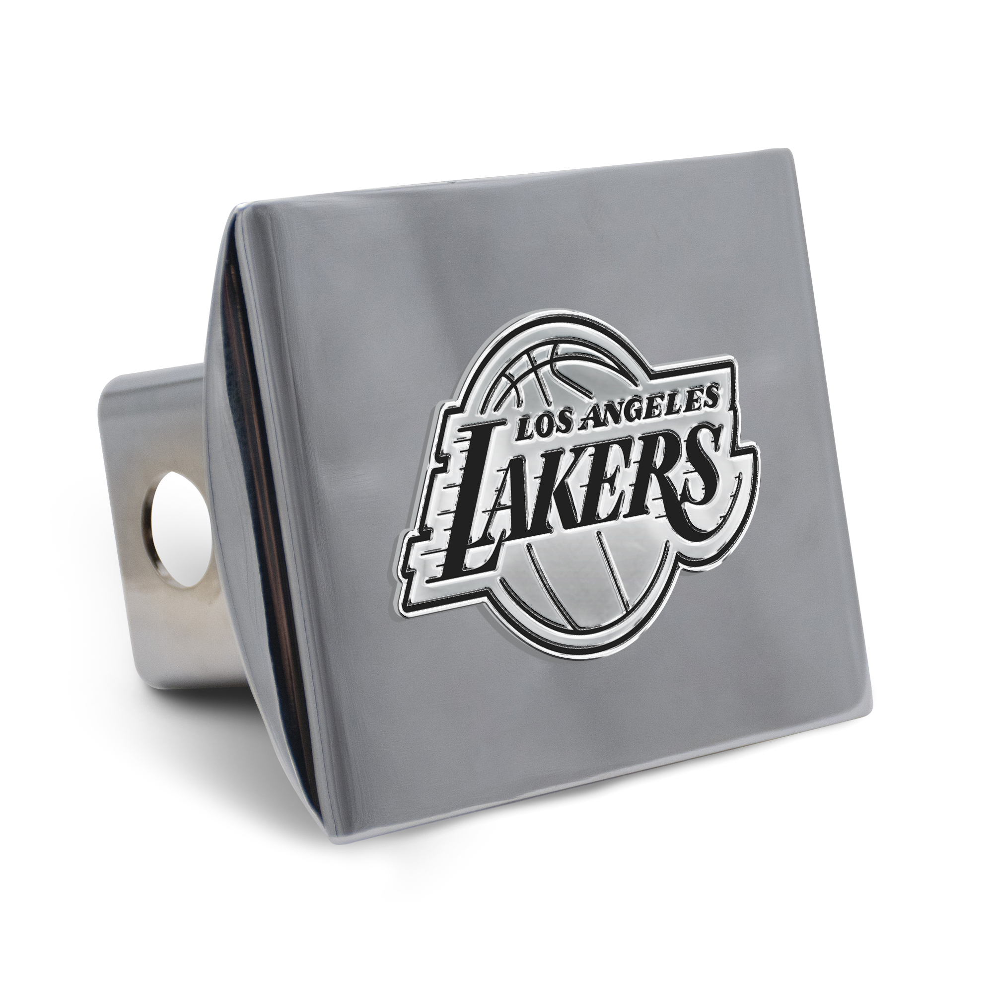 WinCraft Los Angeles Lakers Premium Metal Chrome Hitch Cover