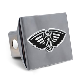 WinCraft New Orleans Pelicans Premium Metal Chrome Hitch Cover