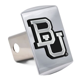 WinCraft Baylor Bears Premium Metal Chrome Hitch Cover