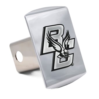 WinCraft Boston College Eagles Premium Metal Chrome Hitch Cover