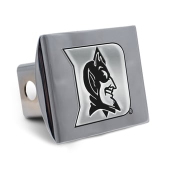 WinCraft Duke Blue Devils Premium Metal Chrome Hitch Cover