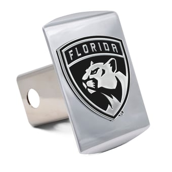 WinCraft Florida Panthers Premium Metal Chrome Hitch Cover