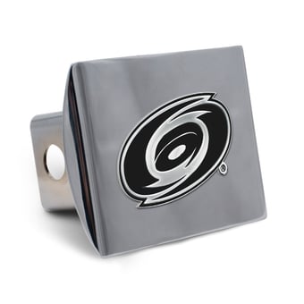 WinCraft Carolina Hurricanes Premium Metal Chrome Hitch Cover
