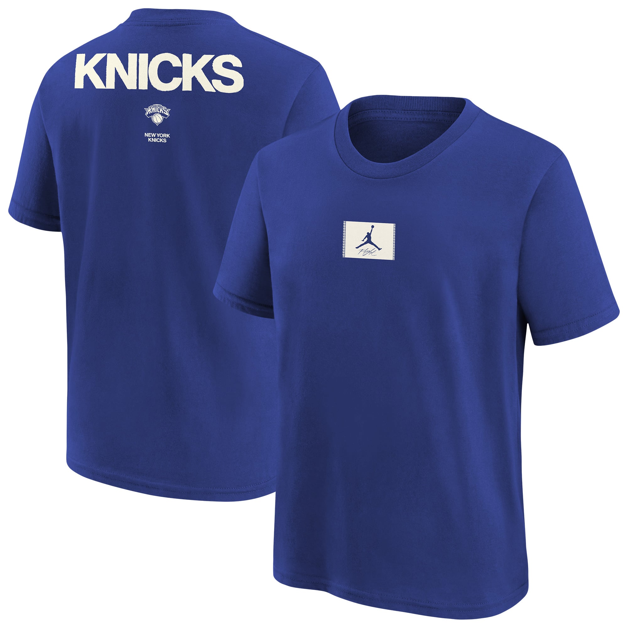 New York Knicks Nike Courtside Statement Jordan T-Shirt – Jugendliche