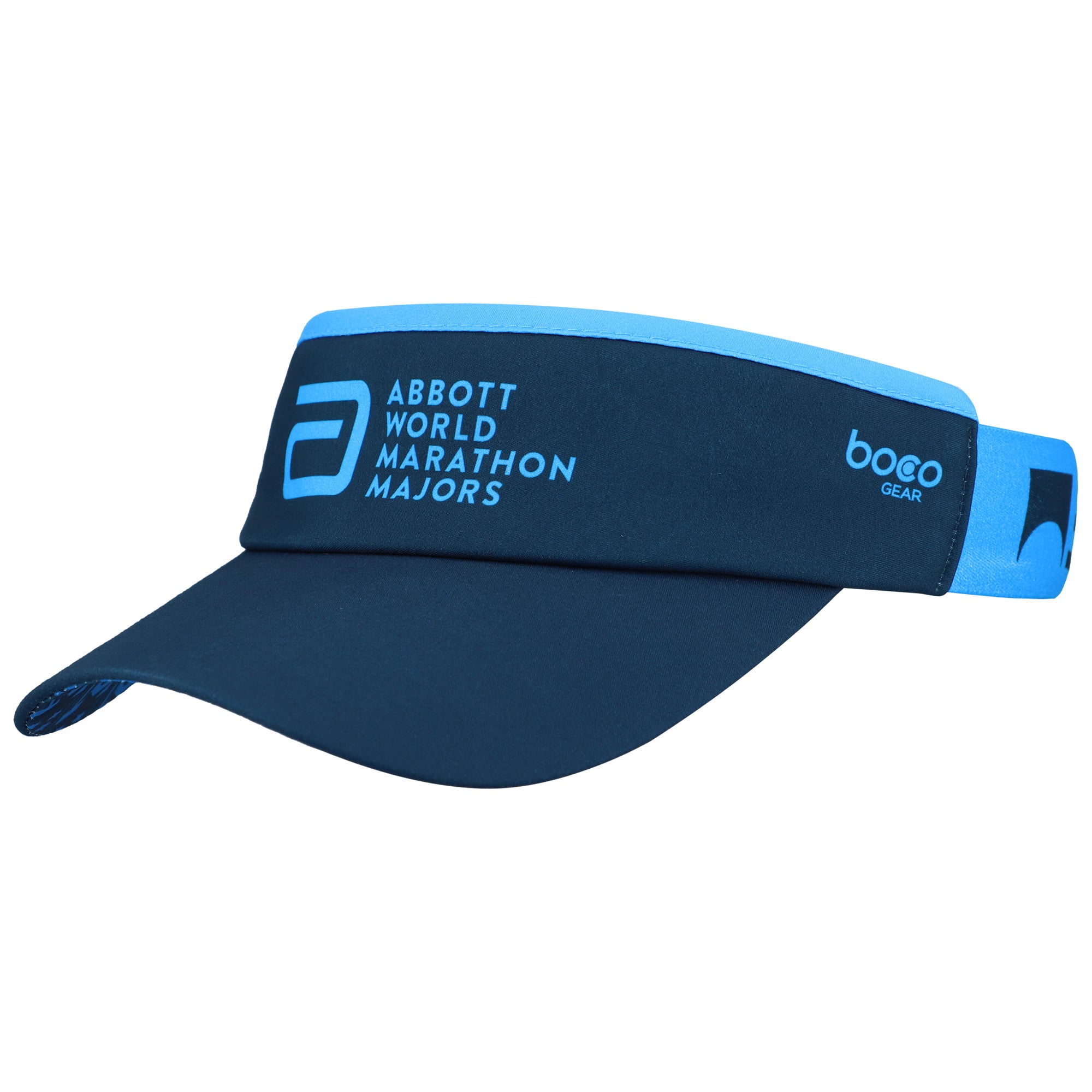 Unisex BOCO Gear  Blue World Marathon Majors 360 Visor Adjustable Hat