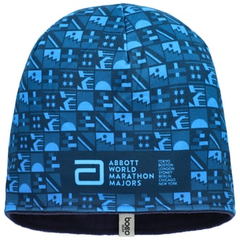 Unisex BOCO Gear  Blue World Marathon Majors Performance Knit Hat