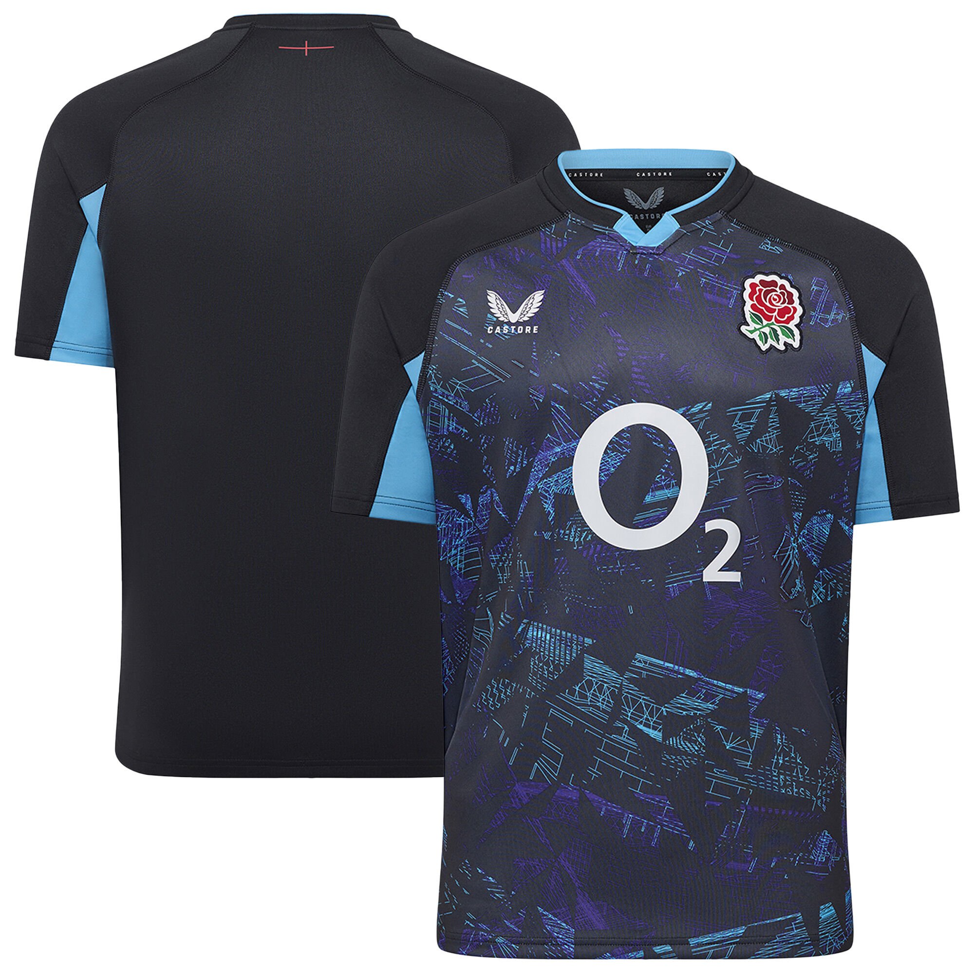 Maglia England Rugby Alternate Replica 2025/26 - Nero - Uomo