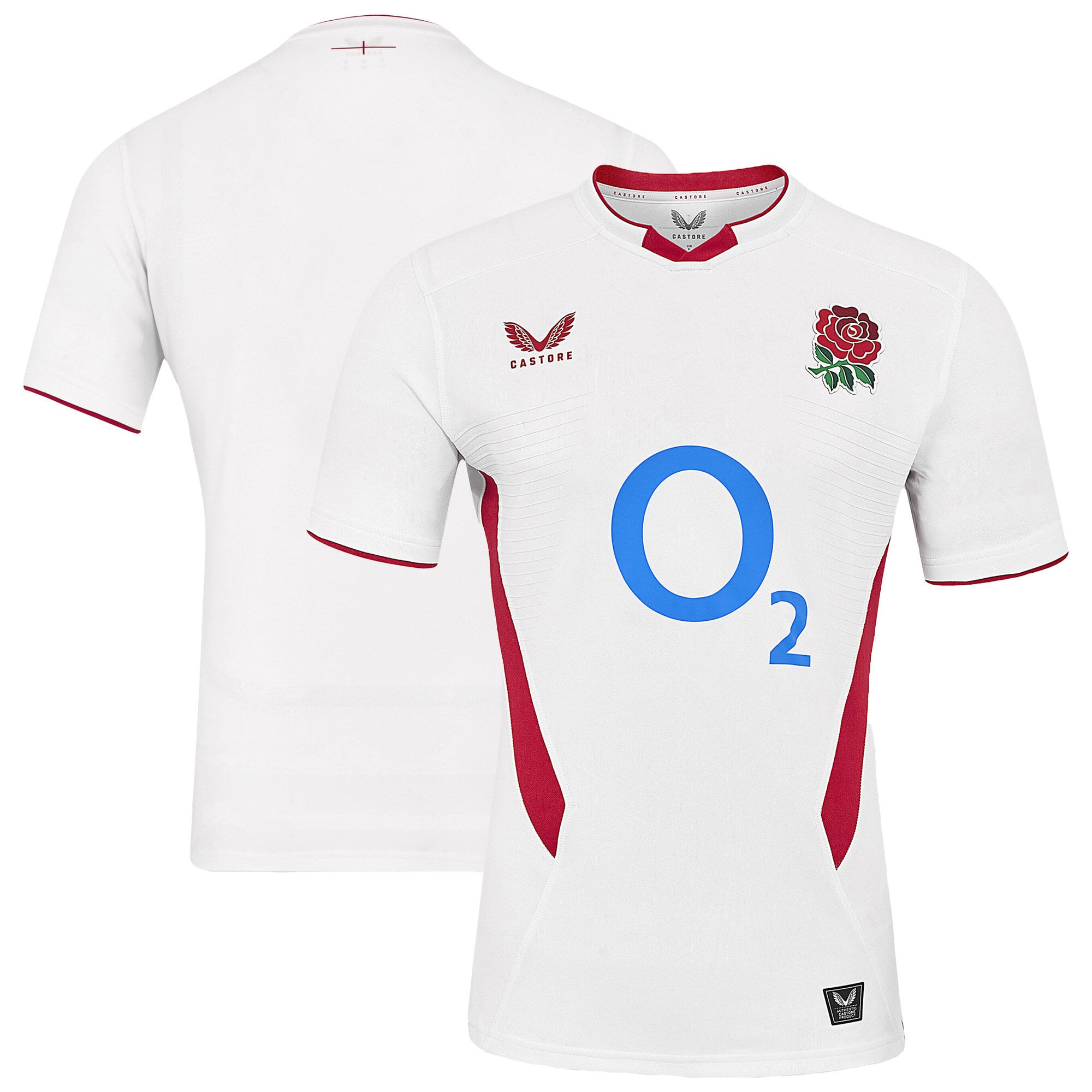 Maglia Home Pro England Rugby 2025/26 - Bianca - Uomo
