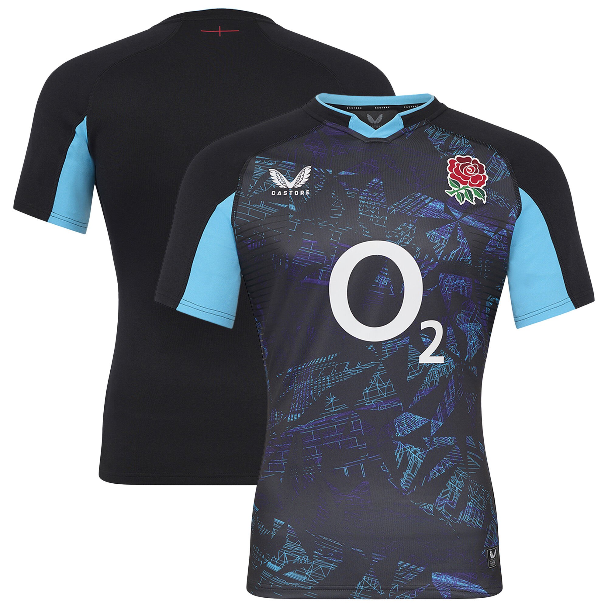 Maglia England Rugby Alternate Pro 2025/26 - Nero - Uomo