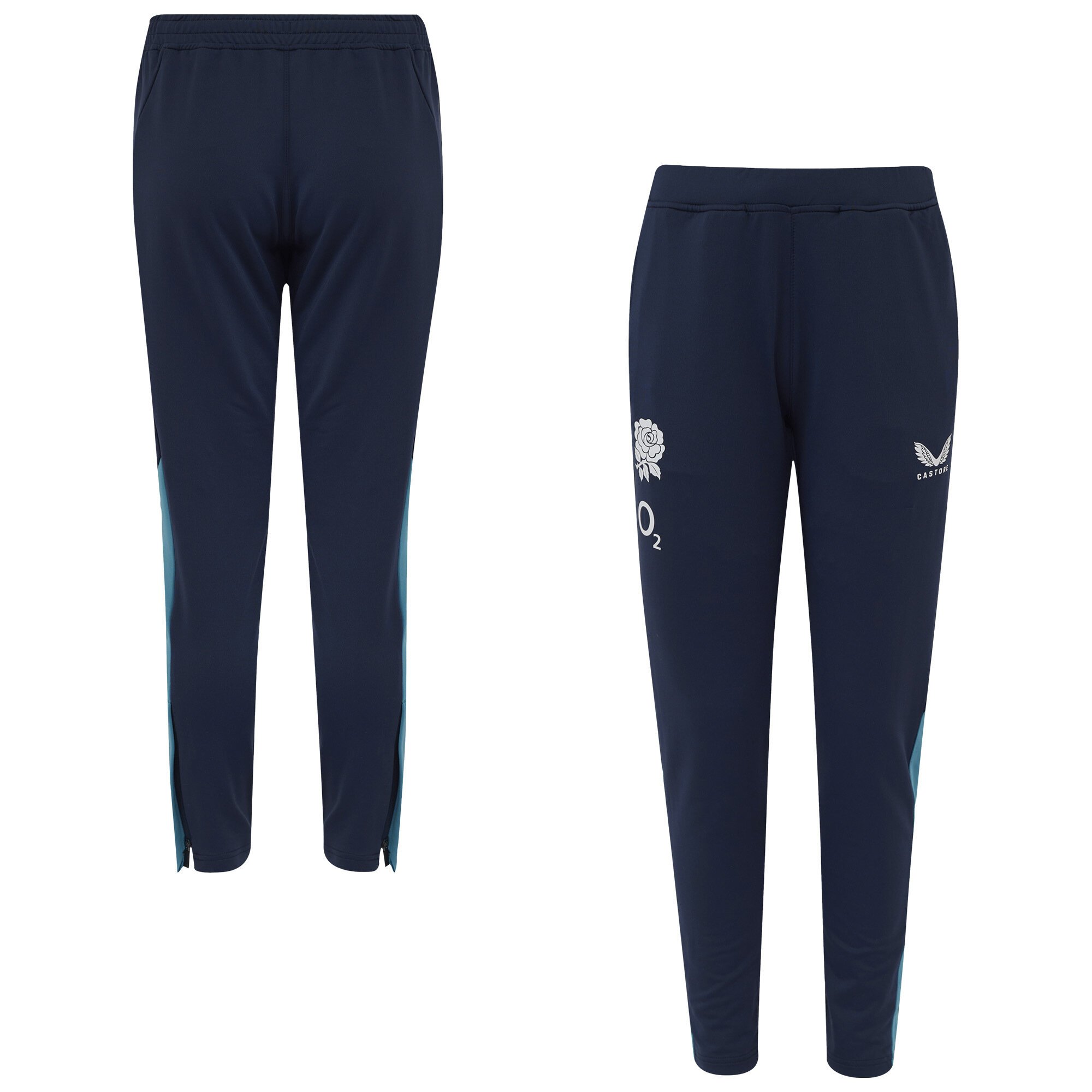 Pantaloni in maglia Performance England Rugby - Blu navy - Junior