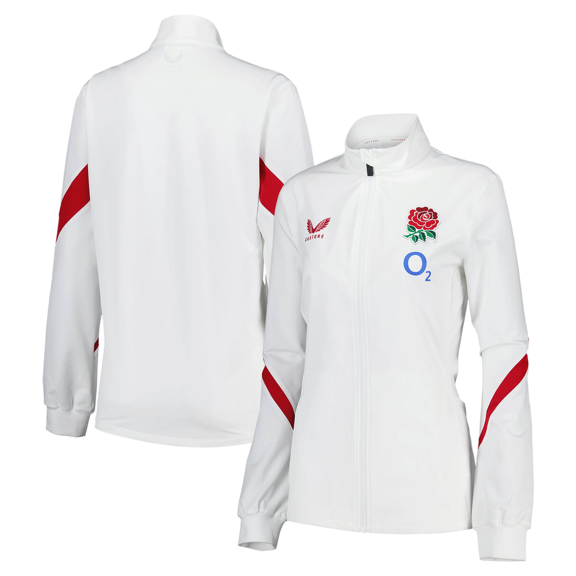 Giacca Anthem England Rugby Red Roses - Bianca - Donna
