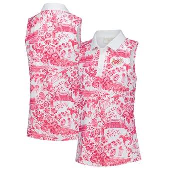 Women's Smith & Quinn  White Kentucky Derby Alice Sleeveless Polo